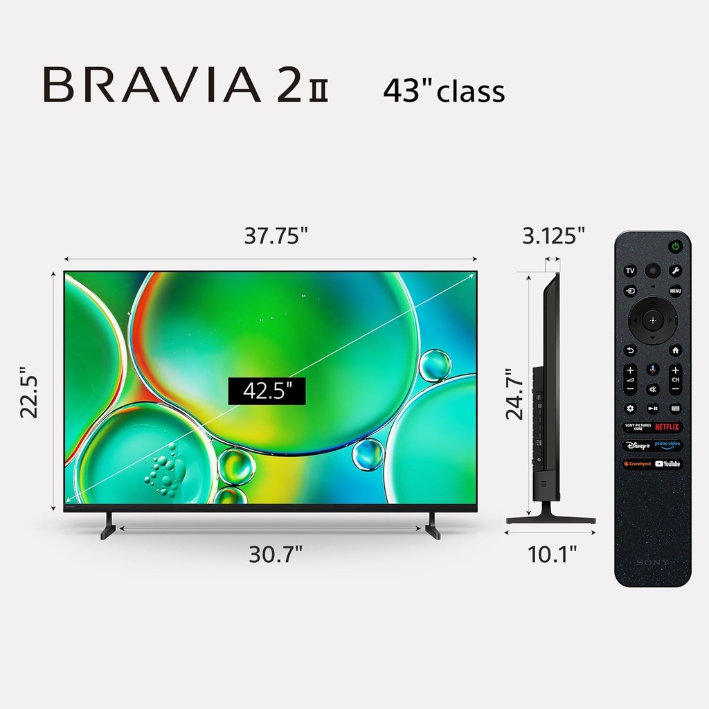 Sony K43S20M2 Bravia 2 43" II LED-Backlit LCD TV