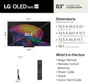 LG OLED83C6 83" 4K OLED TV 165Hz w/Dolby Vision