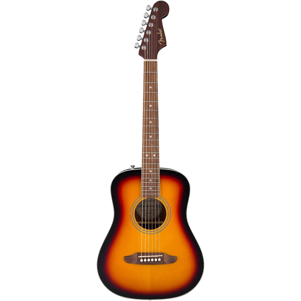 Fender 0974101100 California Standard Redondo Mini Acoustic Guitar - 3-color Sunburst