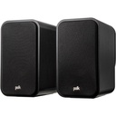 Polk ES20 6.5" Medium Bookshelf Speakers (Black, Pair)