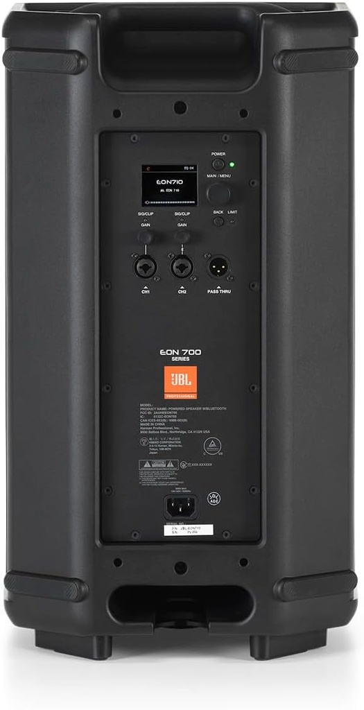 JBL EON710 10" 650W RMS/1300W Peak Powered PA Speaker w/ Bluetooth
