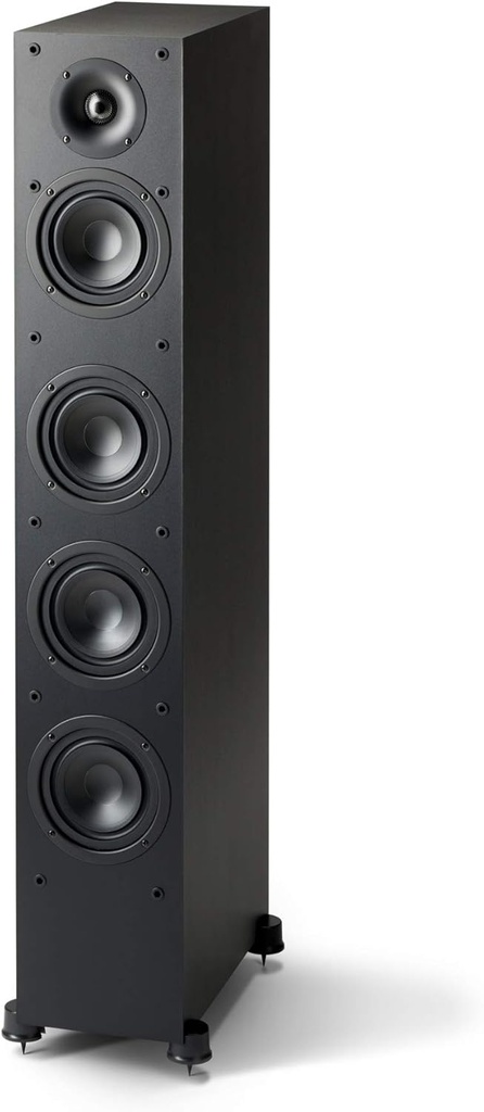 Paradigm Monitor SE6000F 5-driver, 3-way bass reflex, floorstanding tower (Matte Black) - PAIR