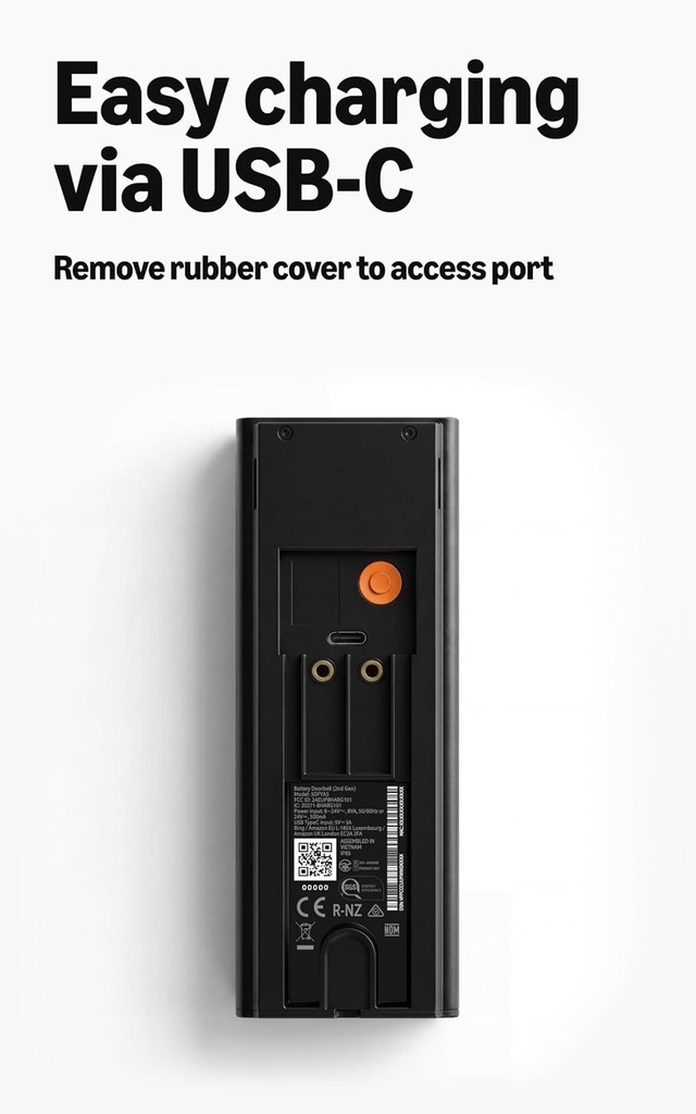 Ring Battery Doorbell Grey