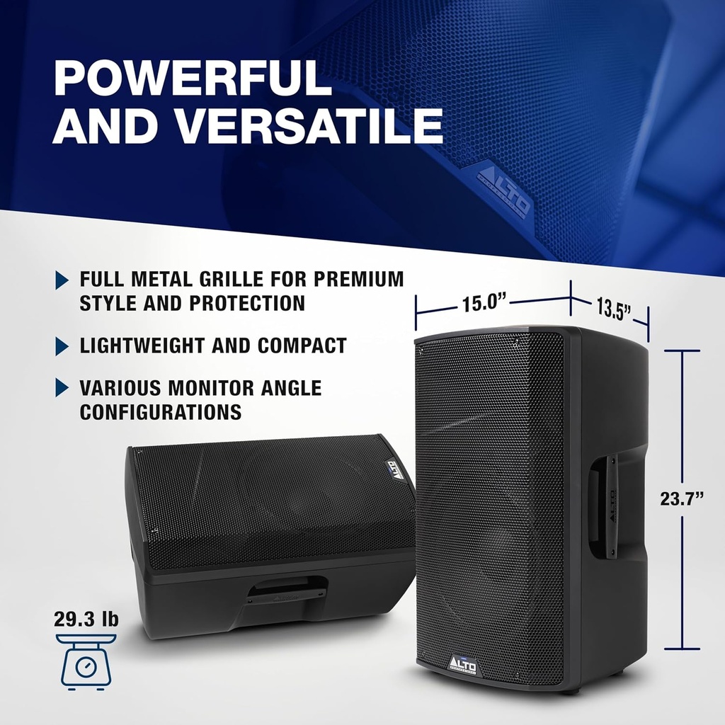 ALTO TX412 700W 12" Powered PA Speaker w/ Bluetooth TWS