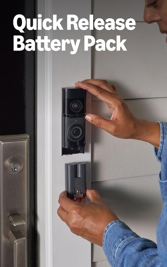 Ring Doorbell Battery Plus 2K Security Camera