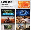 Samsung QN50QN70H 50'' Neo QLED 4K Smart TV with Vision AI