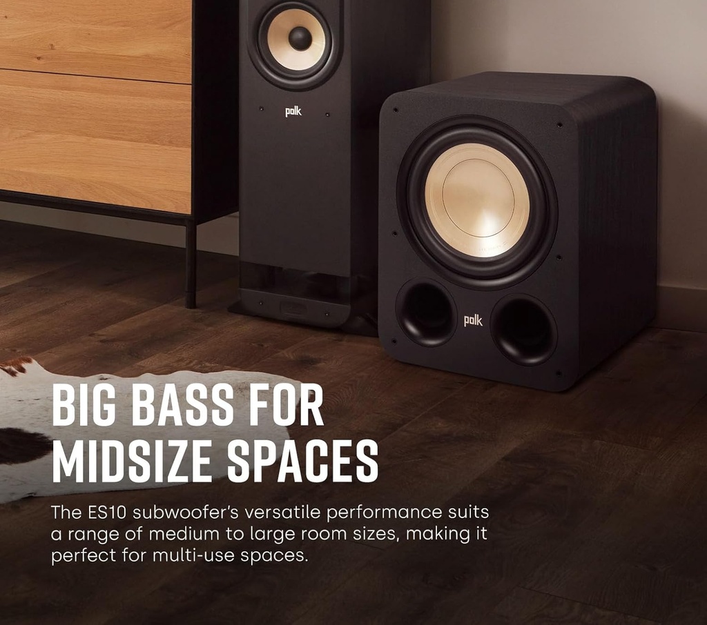 Polk Elite ES10 Sub 10" 200-Watt Powered Subwoofer