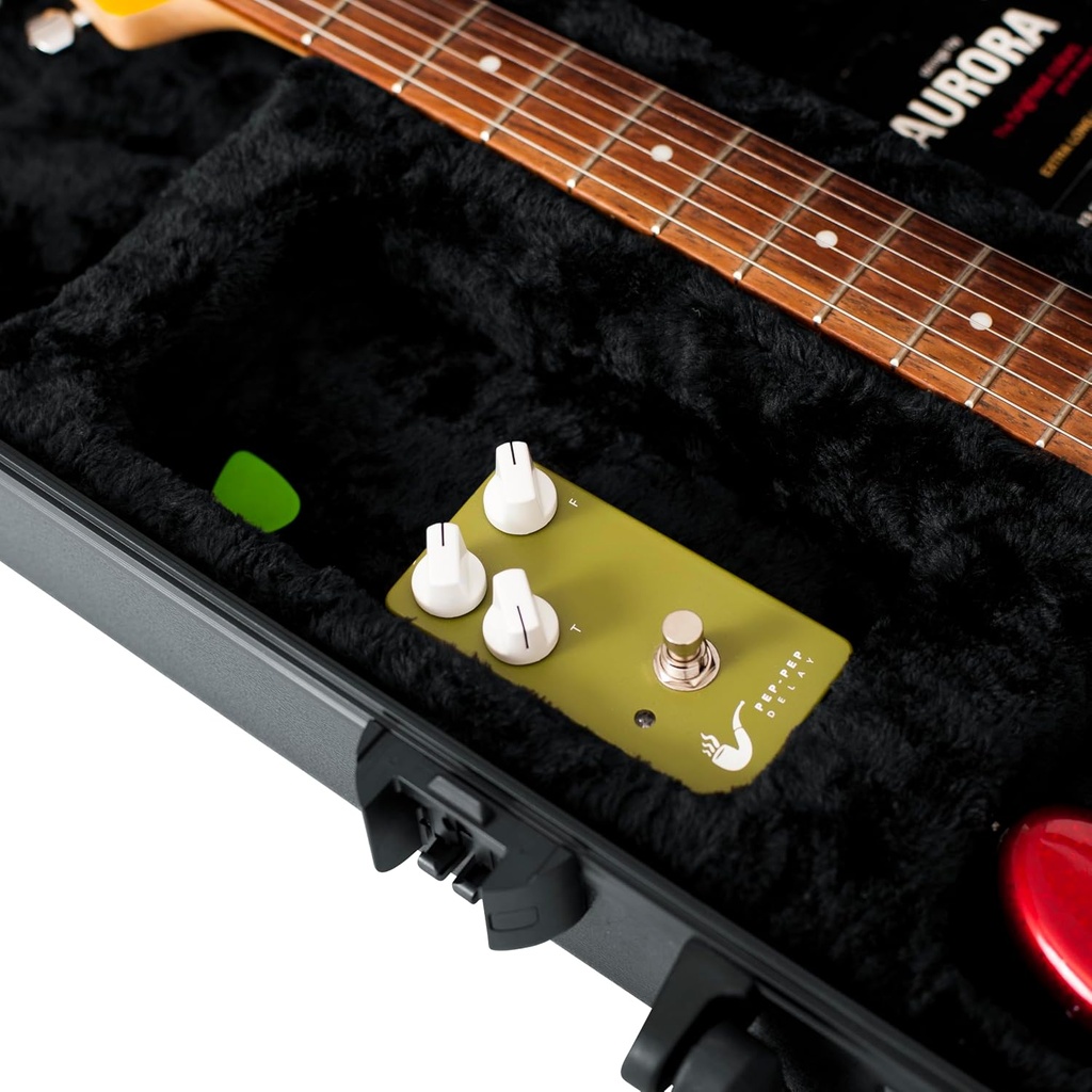 Gator GTSA-GTRELEC TSA Approved Molded Flight Case for Electric Guitars