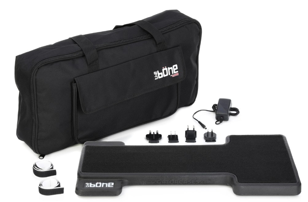 Gator G-Bone - 5-pedal Molded Pedal Board with Carry Bag