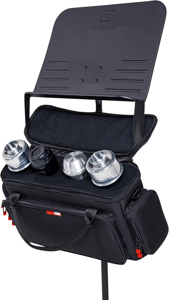 Gator GBNO-MUTEBAG-M for High Brass Players Designed to Carry Four (4) Mutes and Accessories
