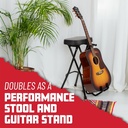 Gator GFW-GTRSTOOL Guitar Stool w/ Stand