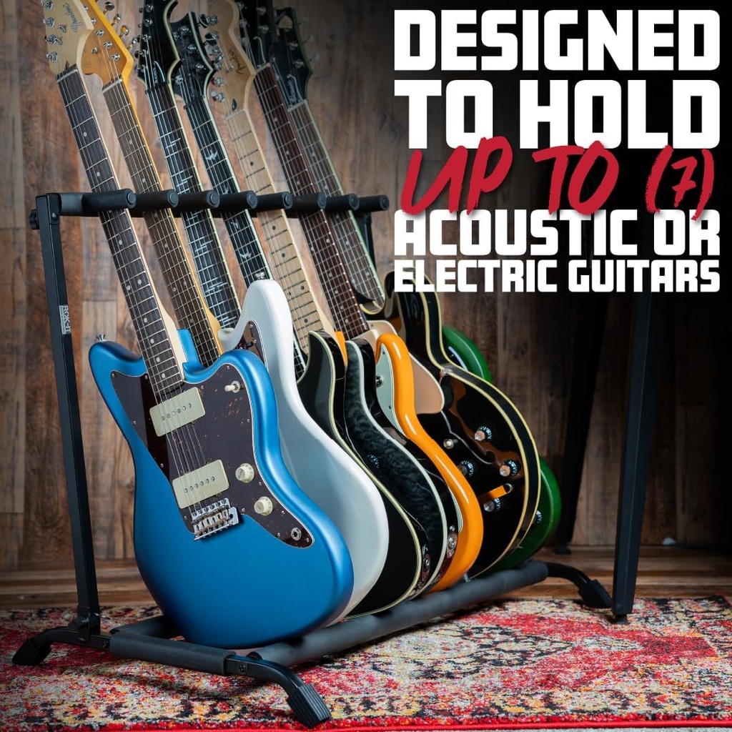Gator RI-GTR-RACK7 Rok-it 7X Collapsible Guitar Rack