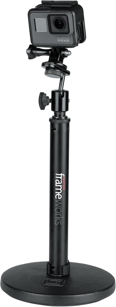 Gator GFW-MIC-CAMERA-MT Camera Mount Mic Stand Adapter with Ball-and-Socket Head