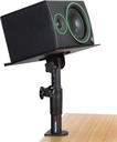 Gator GFWSPKSTMNDSKCMP Clamp-On Studio Monitor Stand (Pair)