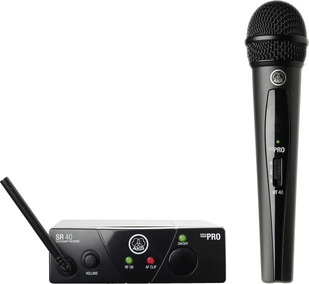 AKG WMS40MINI Handheld UHF Wireless Mic System