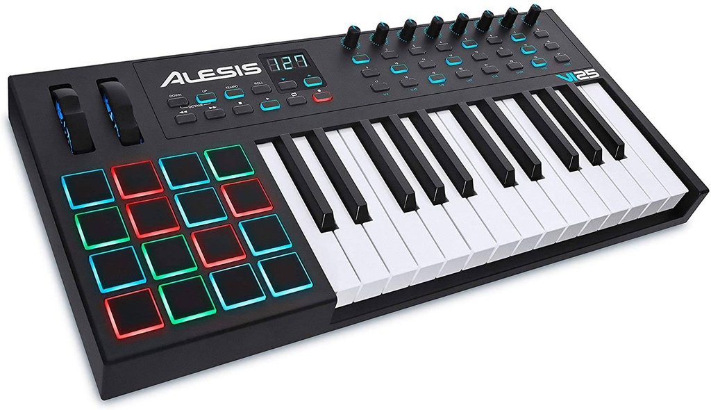 Alesis Advanced 25-Key USB/MIDI Keyboard Controller