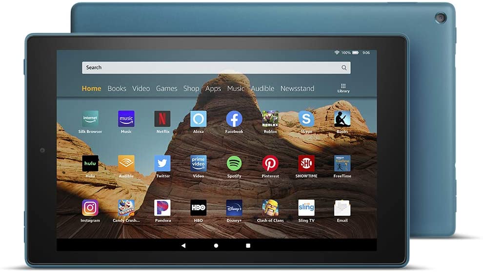 New Fire HD 10 Tablet (10.1" 1080p full HD display, 32 GB) – Twilight Blue