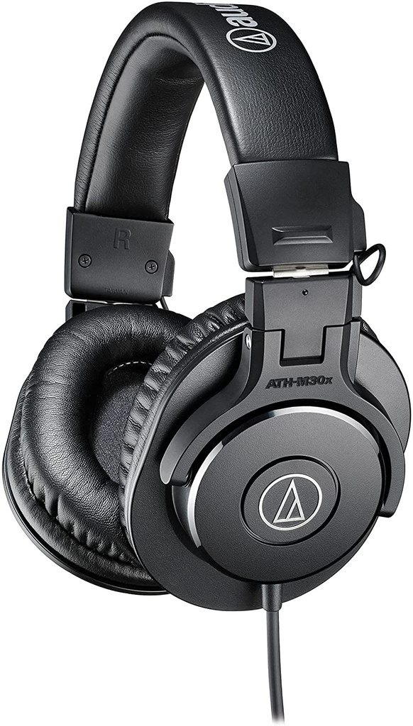 Audio Technica ATHM30X Closed Back Professional Headphones