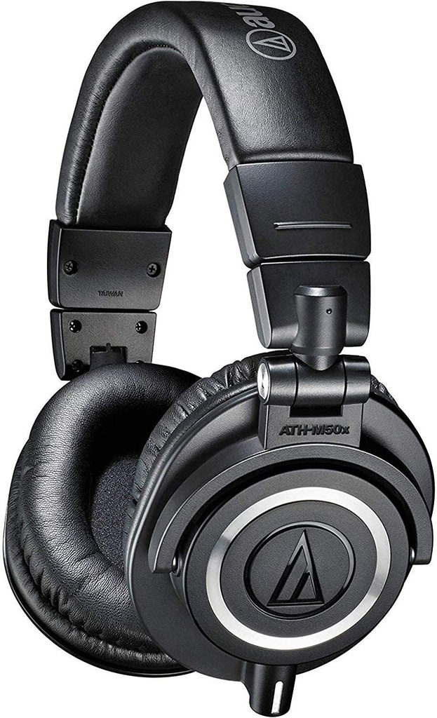 Audio Technica ATHM50X Closed Back Professional Headphones
