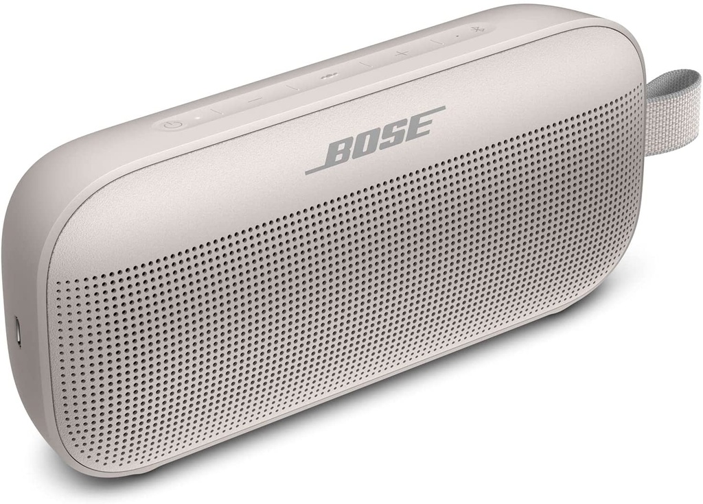 SoundLink Flex Bluetooth IP67 Waterproof & Dustproof Speaker - Up to 12-Hours per Charge (White)