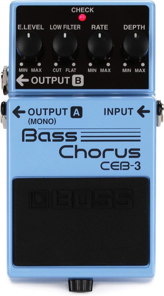 Boss CEB-3 Bass Chorus Pedal with Low-filter Control