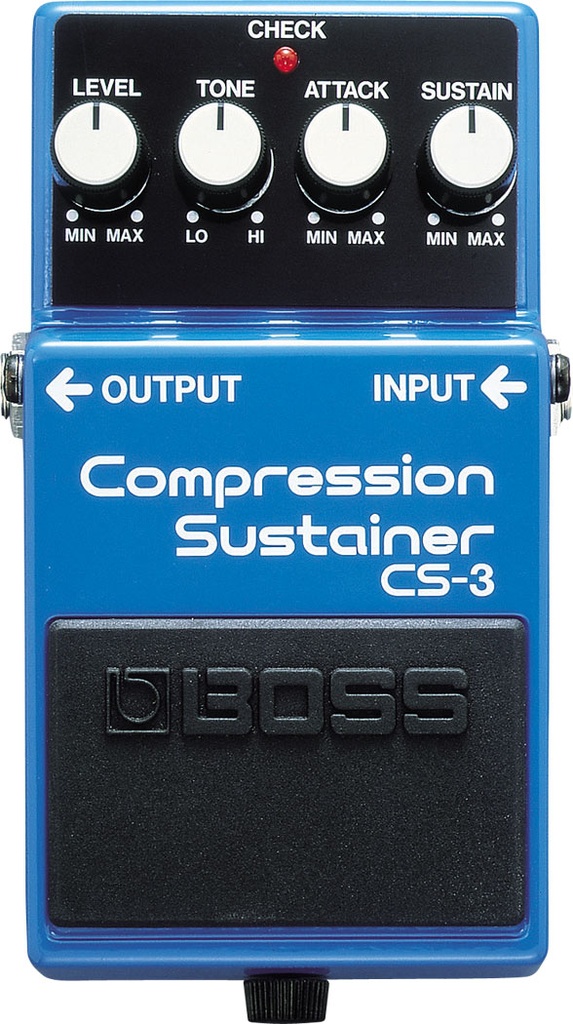 Boss CS-3 Compression Sustainer Pedal for Guitar & Bass
