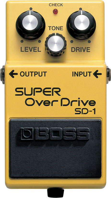 Boss 40th Anniversary Super Overdrive Pedal