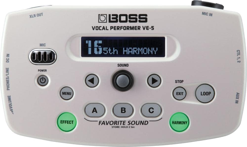 Boss Vocal Performer Effects Processor & Looper