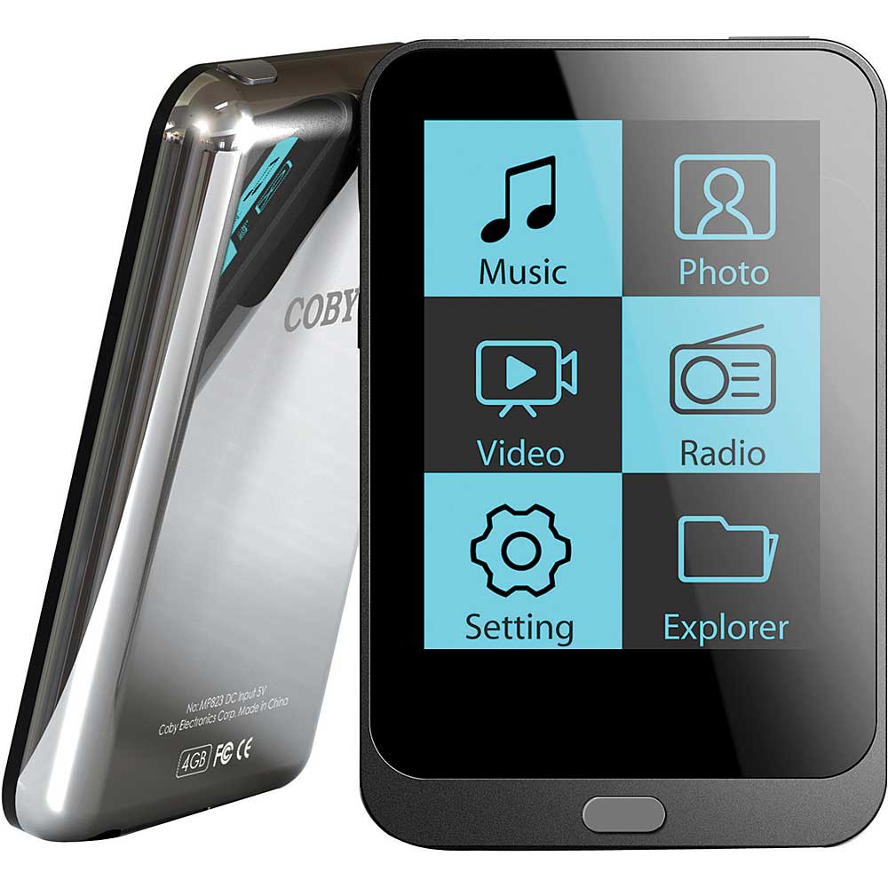 Coby 4GB MP3 Player w/ 2" LCD,Video and FM Radio