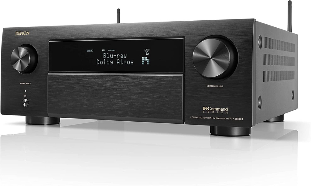 Denon 9.4-Ch Receiver - 8K 125W X 9 Atmos, DTS:X Pro, IMAX Enhanced