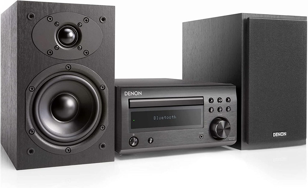 Denon Mini Stereo System (Black)