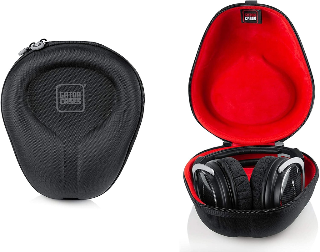 Gator Molded Case For Folding & Non-Folding Headphones – Black Color