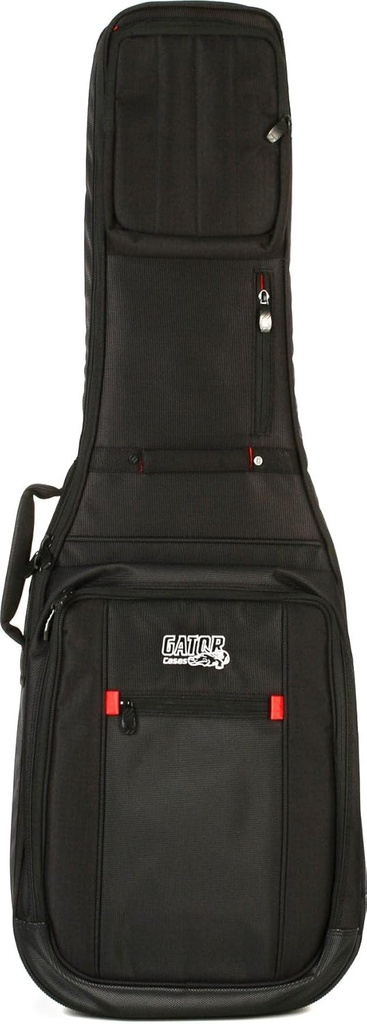 Gator G-PG ELECTRIC Pro-Go Series Electric Guitar Bag with Micro Fleece Interior and Removable Backpack Straps
