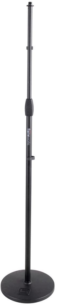 Gator GFW-MIC-1000 Round base Mic Stand with Standard Twist Clutch and 10" Base