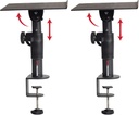 Gator GFWSPKSTMNDSKCMP Clamp-On Studio Monitor Stand (Pair)