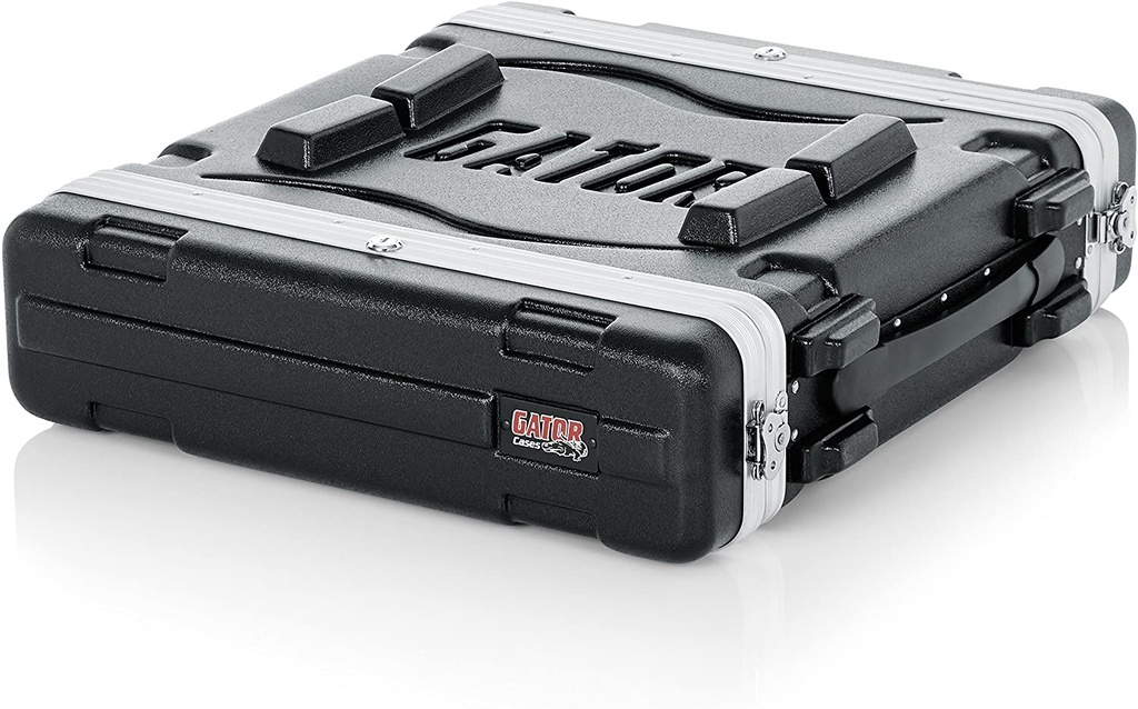 Gator GR-2L Molded 2U 19" Locking Case