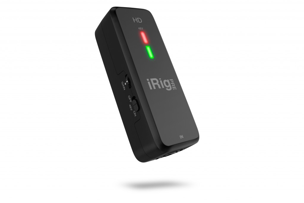 iRig Pre HD High-definition microphone preamp for iPhone/iPad and Mac/PC