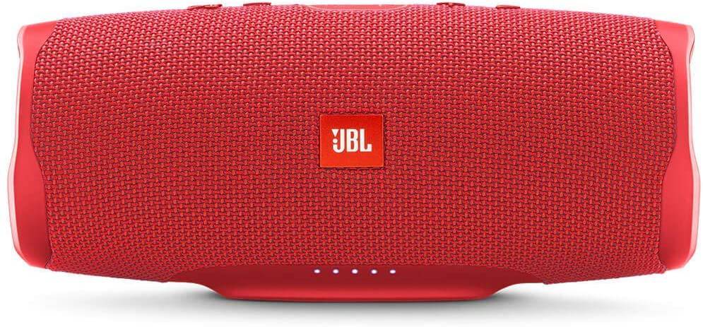 JBL Charge 4 Bluetooth Speaker - 20Hr Battery, Powerbank, IPX7 Waterproof (Red)