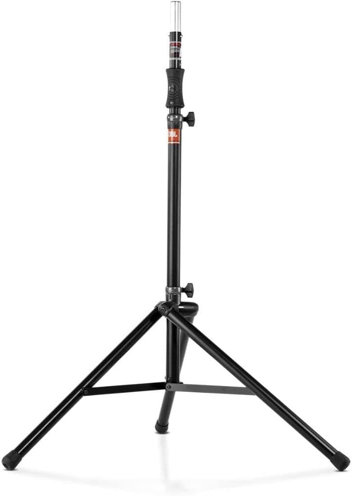 JBL JBLTripod-GA Gas Assist Aluminum Tripod Stand with Integrated Speaker Adapter