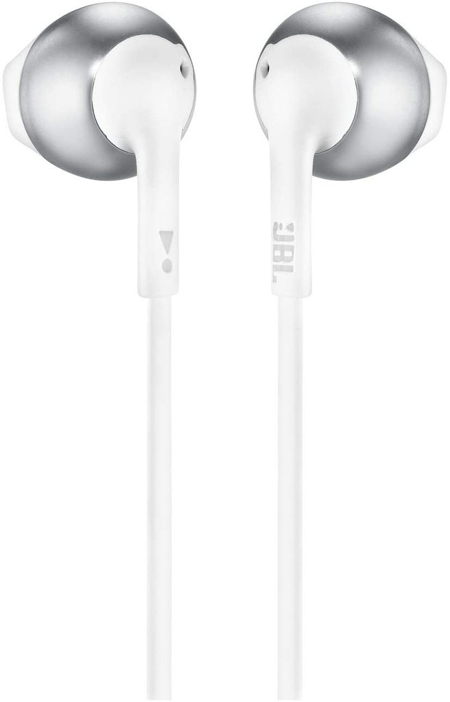 JBL Wired Earbud Headphones (Chrome)