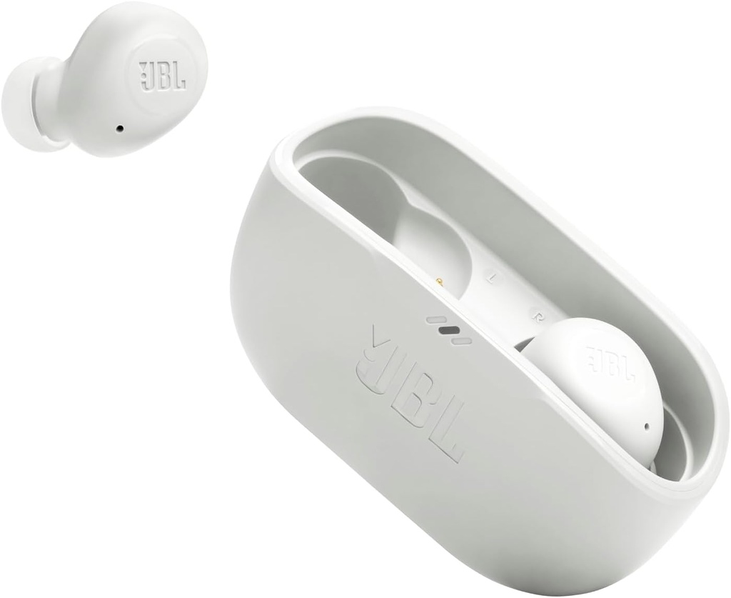 JBL Vibe Buds True Wireless Headphones (White)