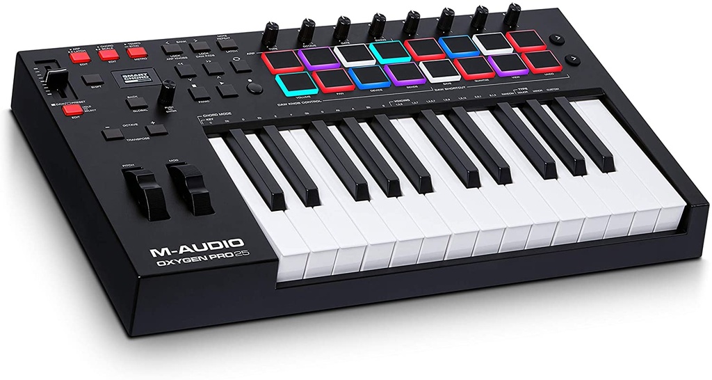 USB MIDI Performance Keyboard Controller