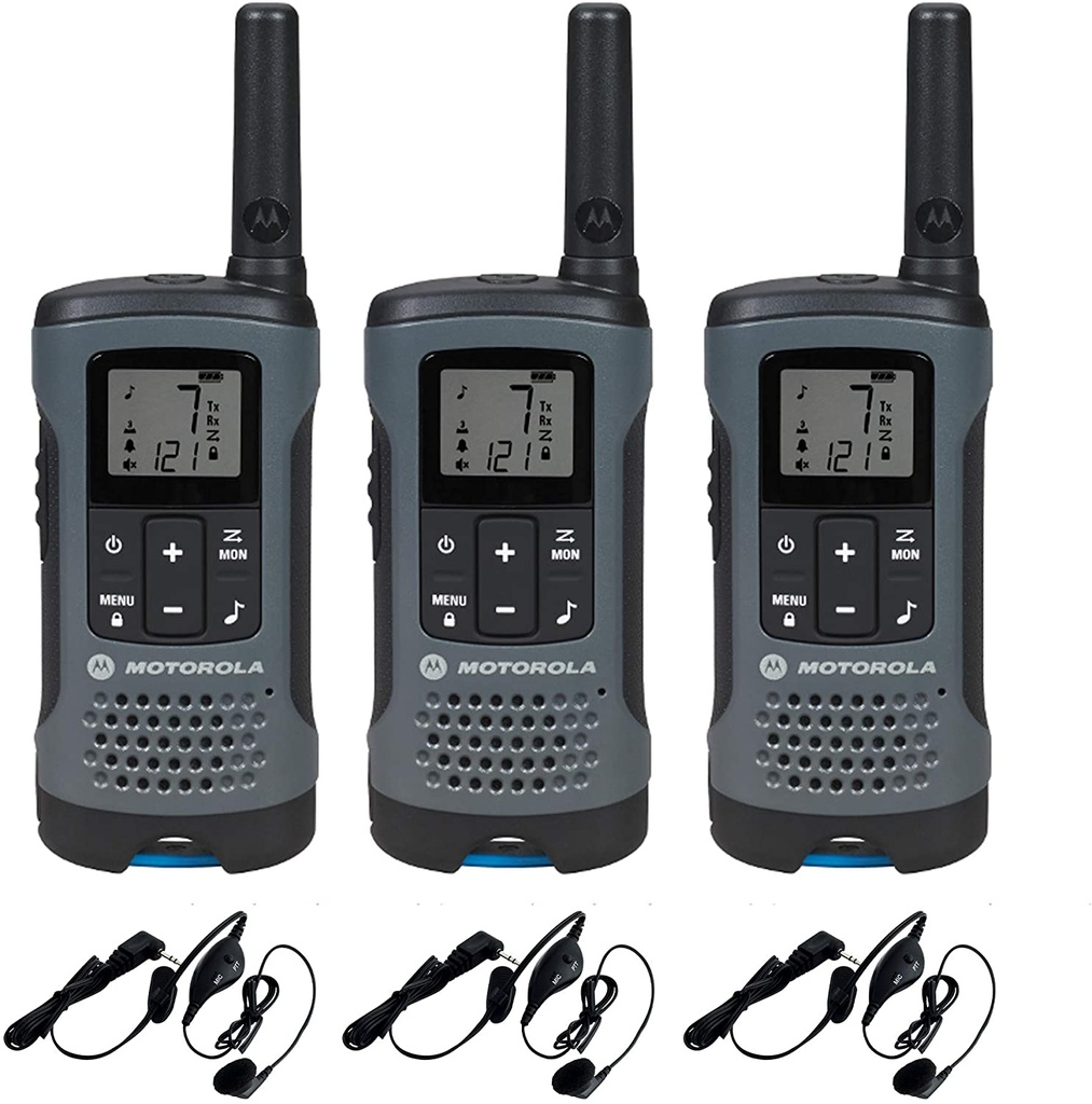 Motorola T200 Talkabout® 2-Way Radios Triple Pack