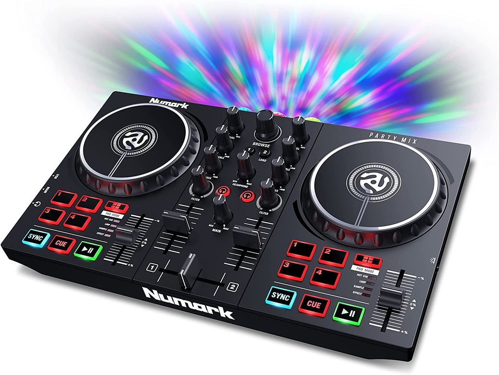 Numark Party Mix II DJ Controller w/ Light Show