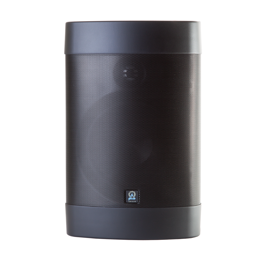 Origin Outdoor Surface Mount 2-Way Speaker (Black) w/ Injection Molded Graphite Woofer 63Hz - 20kHz