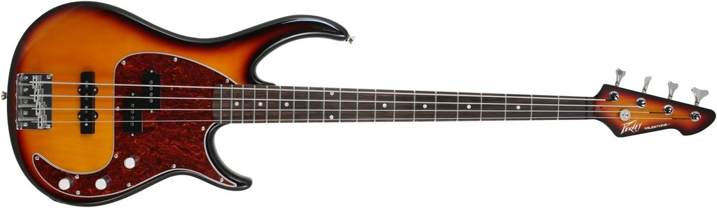 Peavey Milestone 4 Vintage Burst 4 String Bass Guitar