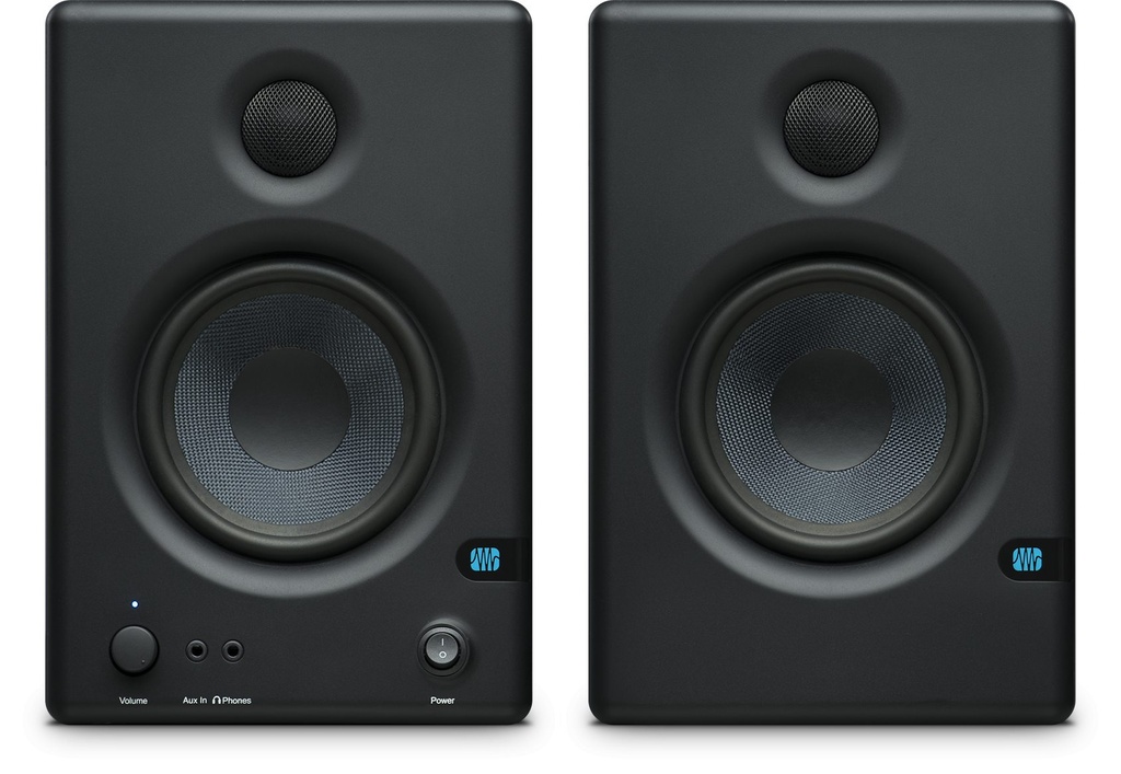 PreSonus Eris E4.5 4.5-inch, 2-way, High-Definition Active Studio Monitors (Pair),Black