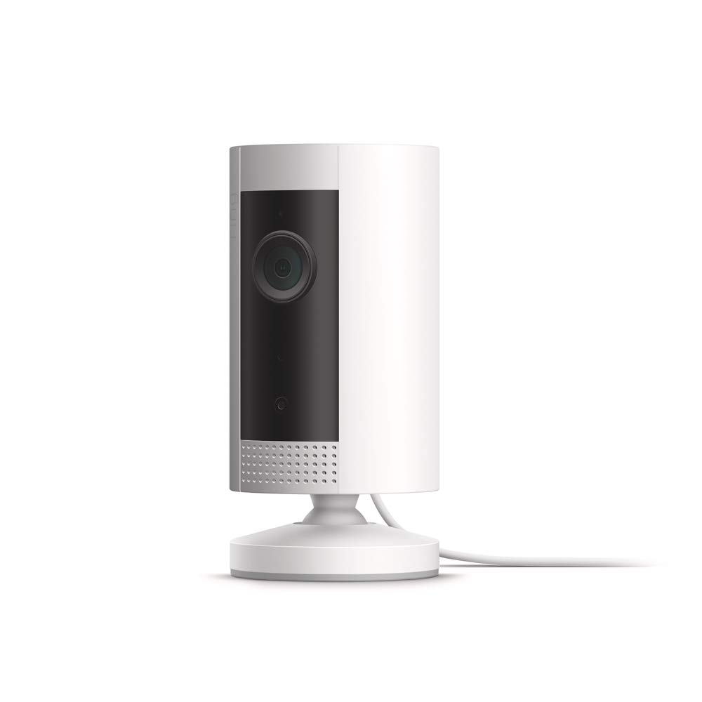 Ring Indoor Cam - Compact Plug-In camera with Two-way talk (White)