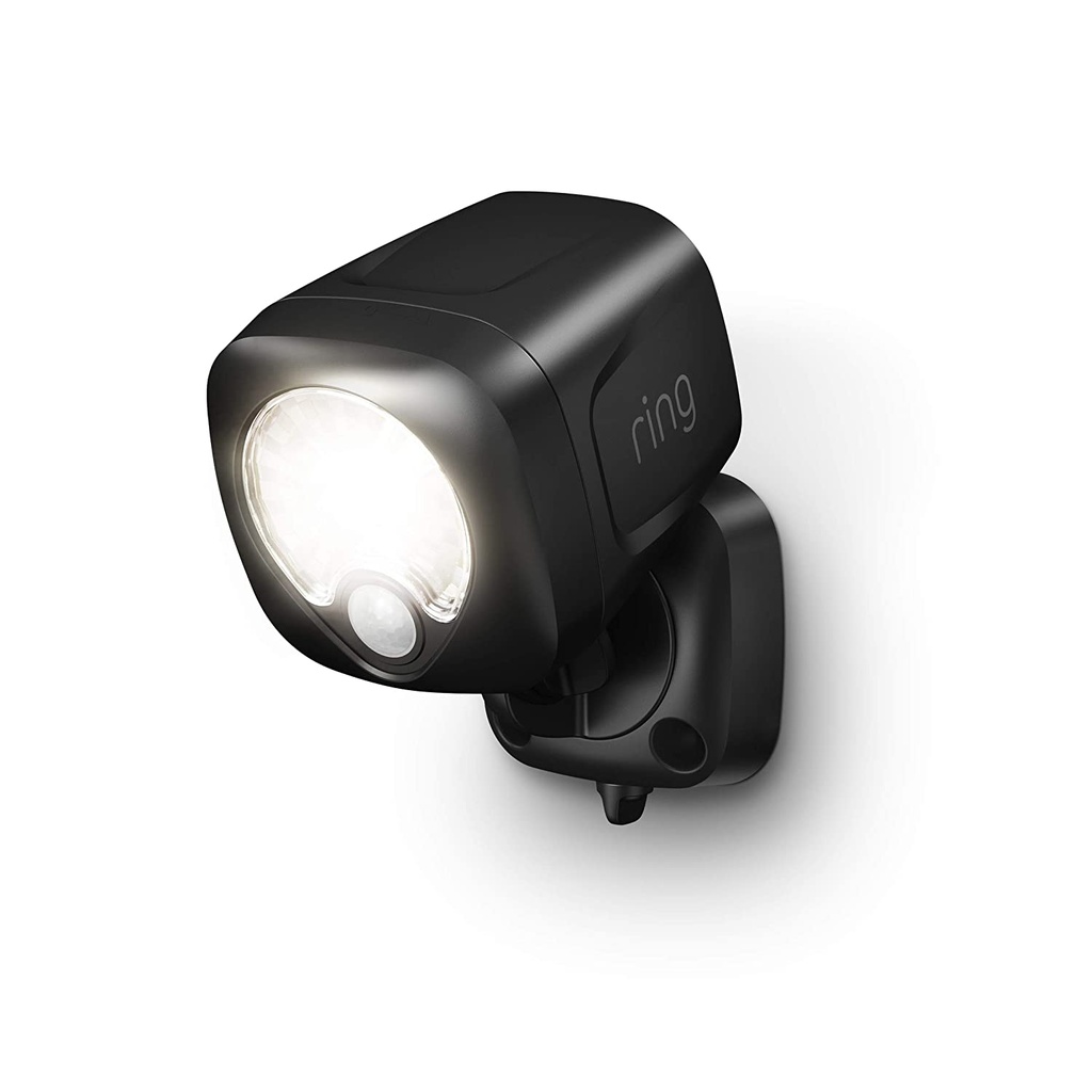 Ring Smart Lighting Motion Activated outdoor LED SPOT Light Battery (Black)