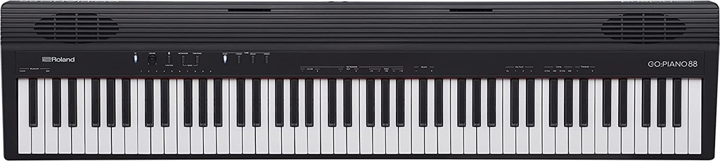 Roland GO:Piano 88-Key Digital Piano w/ weighted hammer-action keyboard, sustain pedal, power adapter